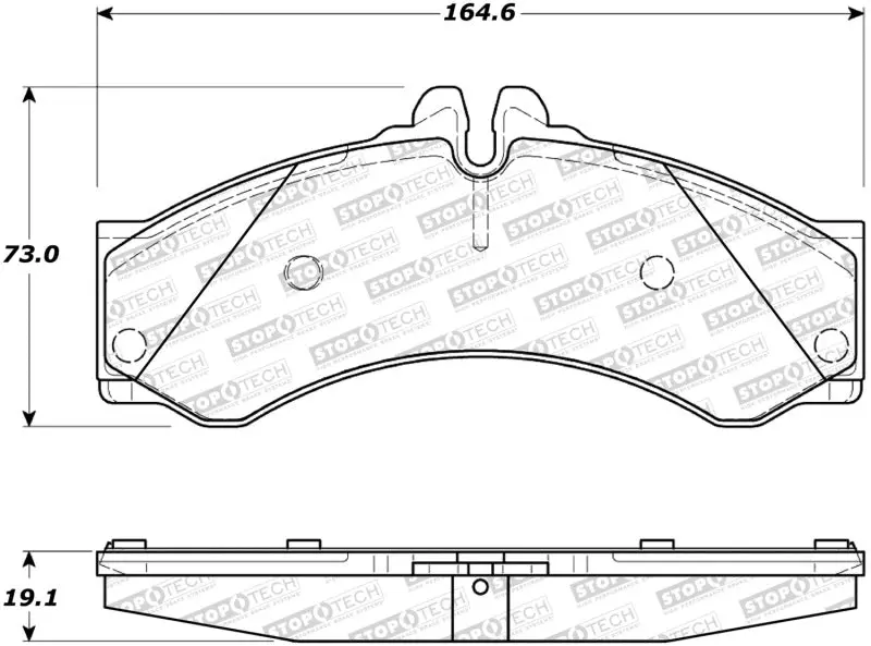 Stoptech Street Brake Pads 1