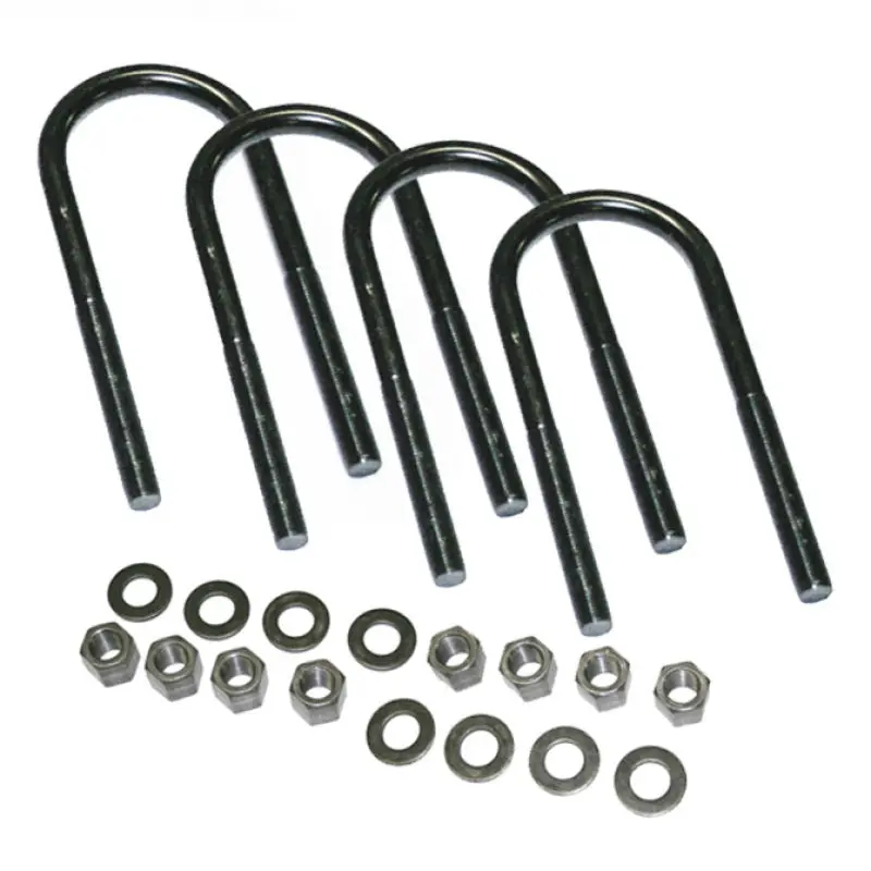 Superlift U-Bolt 4 Pack 9/16X4.125X13.25 Round W/ Hardware 1