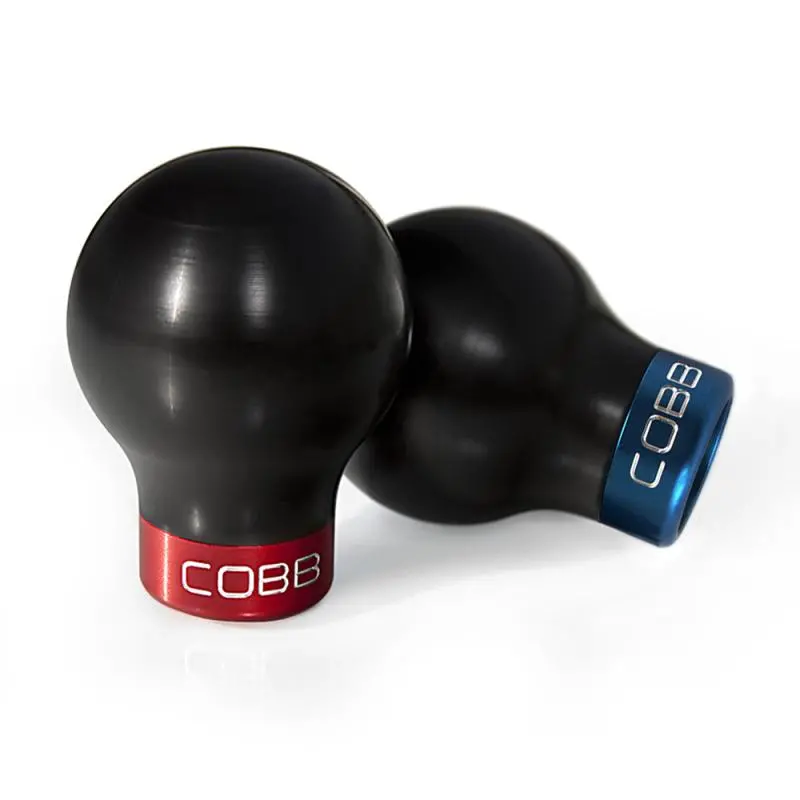 Cobb 07-13 Mazdaspeed3 & 06-07 Mazdaspeed6 Shift Knob - Race Red (Black W/Red Base) 1