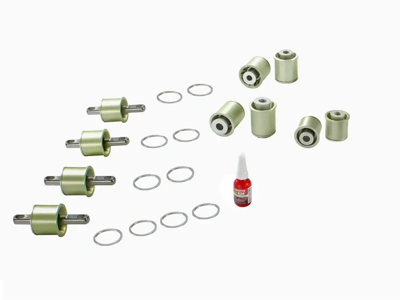 Afe Control Pfadt Alum Frame Drag Rear Solid Spherical C/A Bearings Set; 06-13 Chevy Corvette C6 Z06 1
