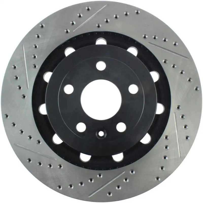 Stoptech Slotted & Drilled Sport Brake Rotor 1