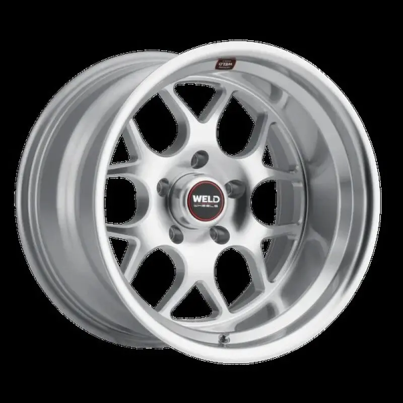 Weld Solana 22X12 / 5X127 Bp / Et-57 / 78.1Mm Bore - Gloss Silver Machined Wheel 1