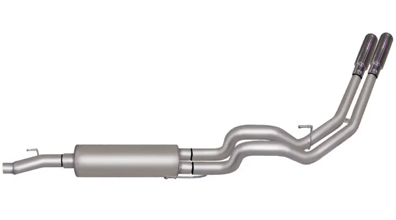 Gibson 11-13 Ford F-150 Fx2 3.5L 2.5In Cat-Back Dual Sport Exhaust - Stainless 1