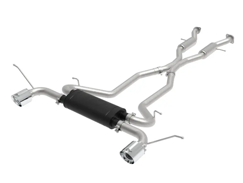 Afe Vulcan Series 2.5In 304Ss Cat-Back Exhaust 11-19 Jeep Grand Cherokee (Wk2) 5.7L W/ Polished Tips 1