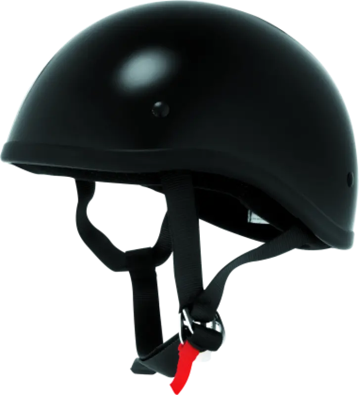 Skid Lids Original Helmet Flat Black - Medium 1