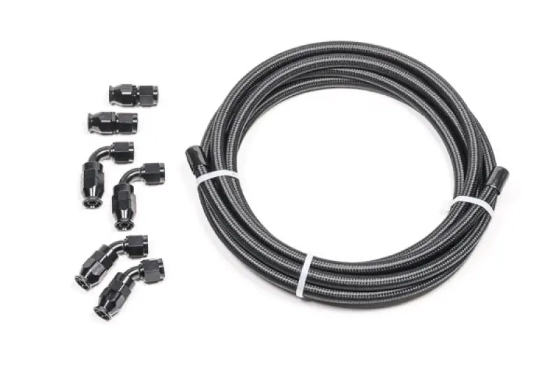 Radium Engineering 6An Universal Ptfe Hose Kit - Black Carbon 1