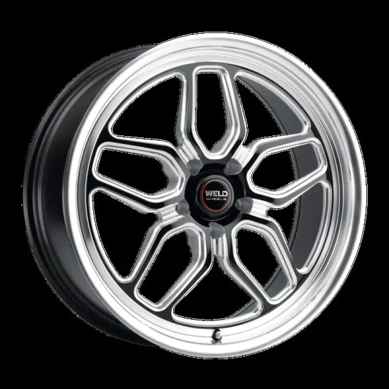 Weld S107 20X11 Laguna 5X120.65 Et70 Bs8.75 Gloss Black Mil Dia 70.3 1