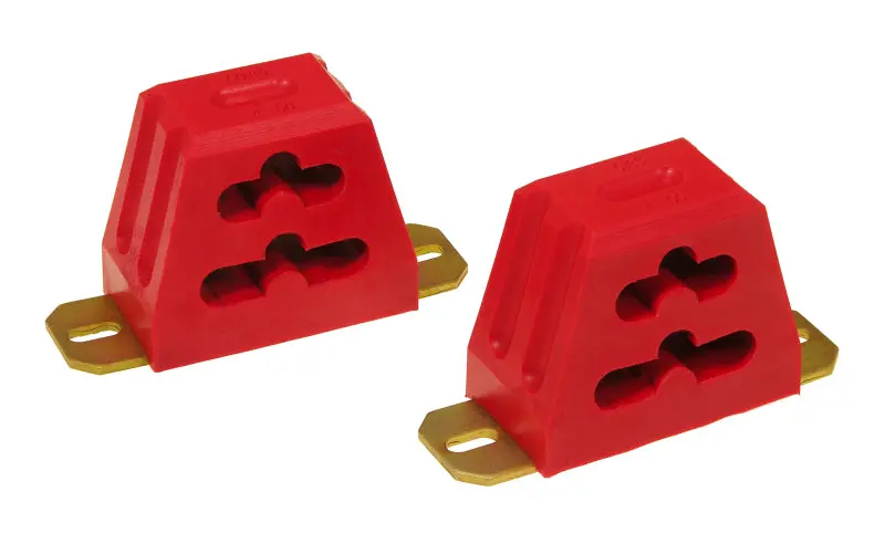 Prothane Universal Bump Stop 4 Multi-Mount - Red 1