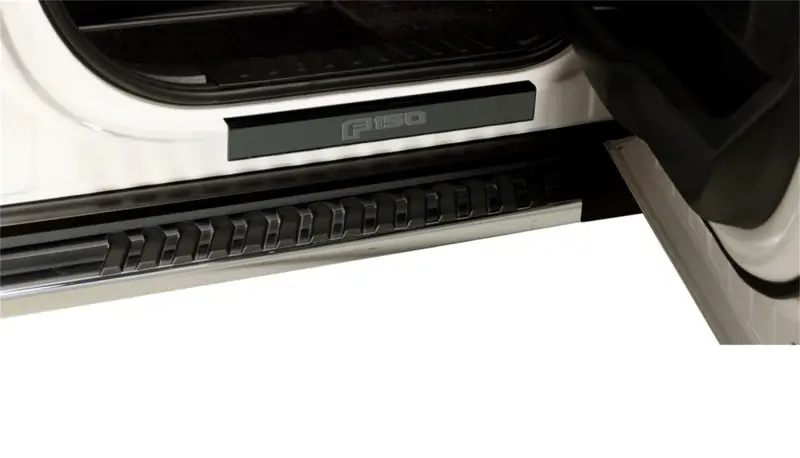 Putco 99-16 Ford Superduty Crew Cab W/ Superduty Etching (4Pcs) Black Platinum Door Sills 1