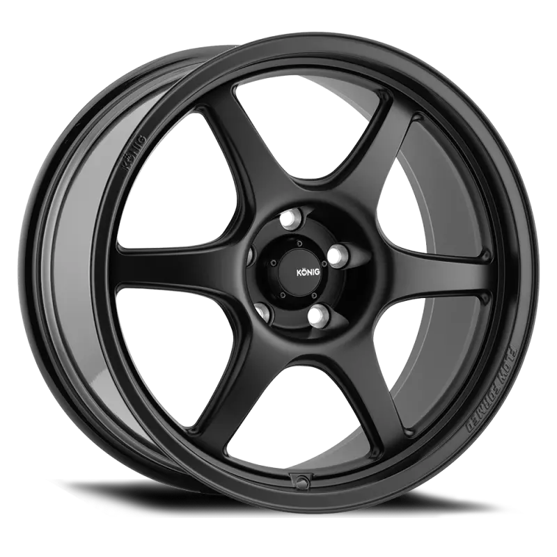 Konig Hexaform 15X9 4X100 Et35 Matte Black 1