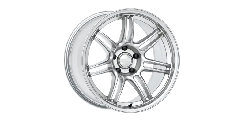 Kansei K17h Seven 19X9.5In / 5X114.3 Bp / 12Mm Offset / 73.1Mm Bore - Hyper Silver 1