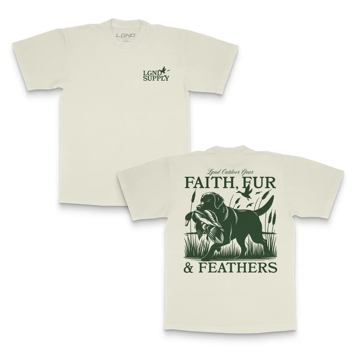 Faith Fur Feathers Tee 1
