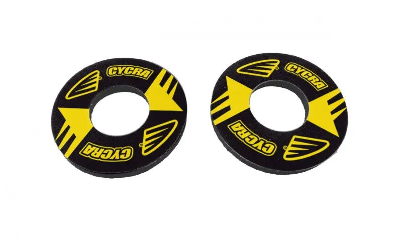 Cycra Grip Donuts 2 Pc. Set - Black 1