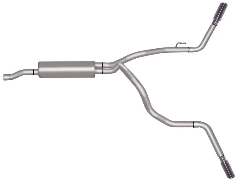 Gibson 11-18 Ram 1500 Big Horn 5.7L 2.25In Cat-Back Dual Extreme Exhaust - Aluminized 1