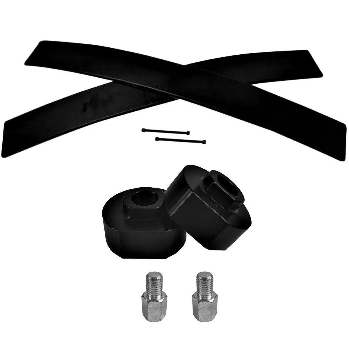 2" Front + 2" Rear Add-A-Leaf Springs Full Lift Kit For Ford F-150 And Ranger 2Wd 1