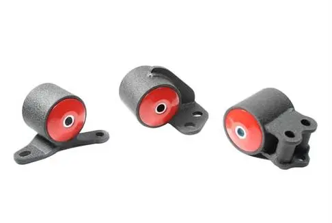 Innovative 94-01 Integra H-Series Black Steel Mounts 60A Bushings 1