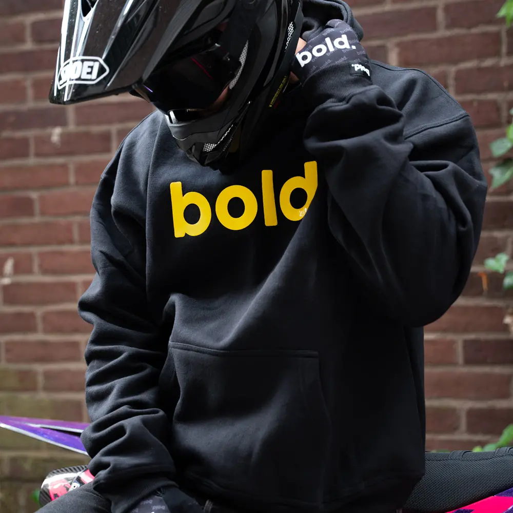 Bold. Dream Chaser Yellow Hoodie (Oversize Fit) 1