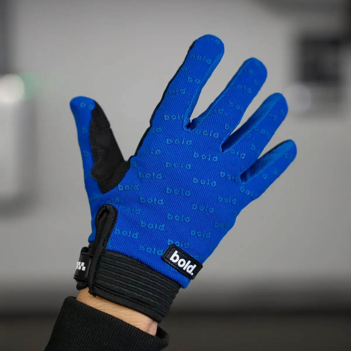 Bold. Blue Swift Mx Gloves 1