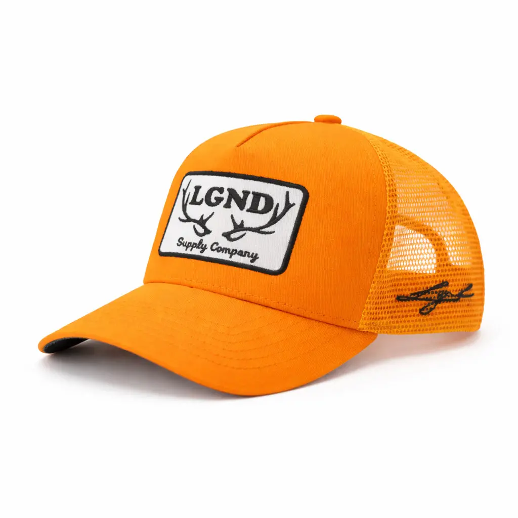 Hunter Orange Trucker Cap 1