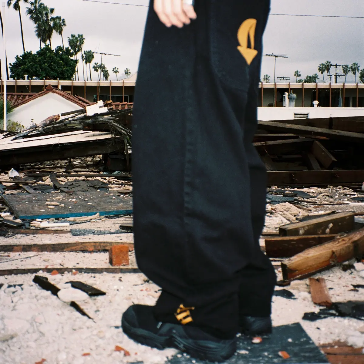 Hymn / Lazy Afternoon Denim Pants - Black 1