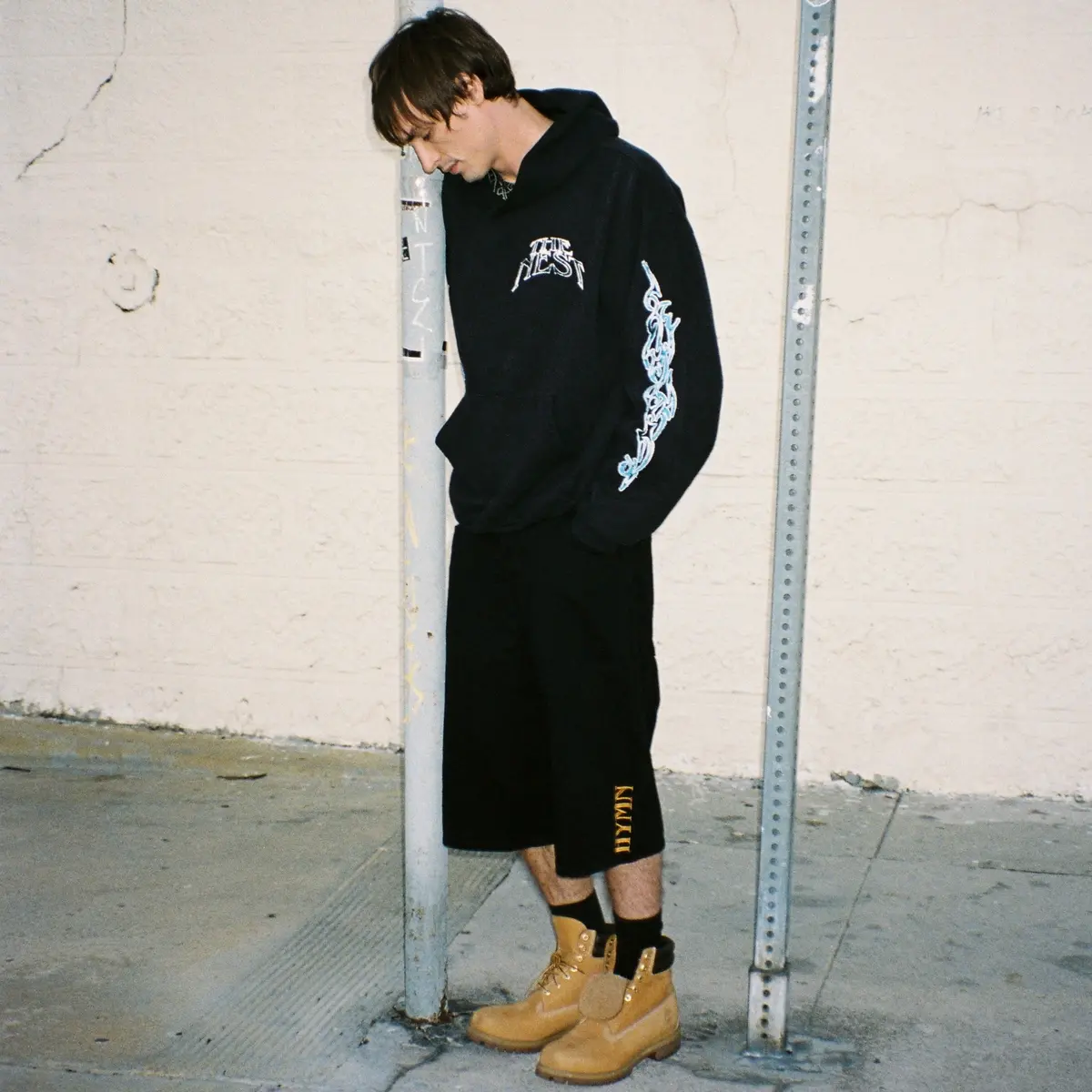Hymn / Lazy Afternoon Denim Shorts - Black 1