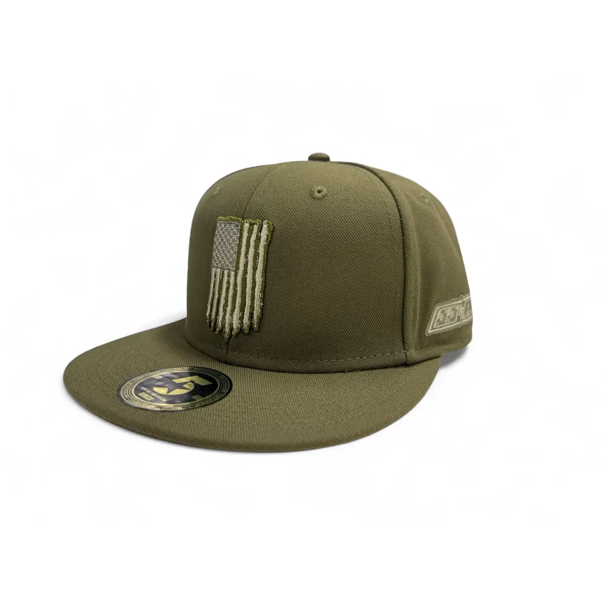 Jjfu Divided We Fall Flatbill Hat - Olive Green 1