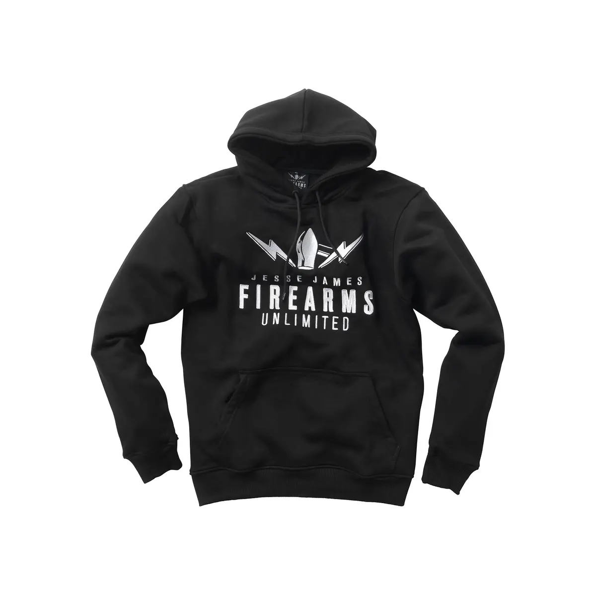 Jjfu Embroidered Blast Logo Hoody - Black 1