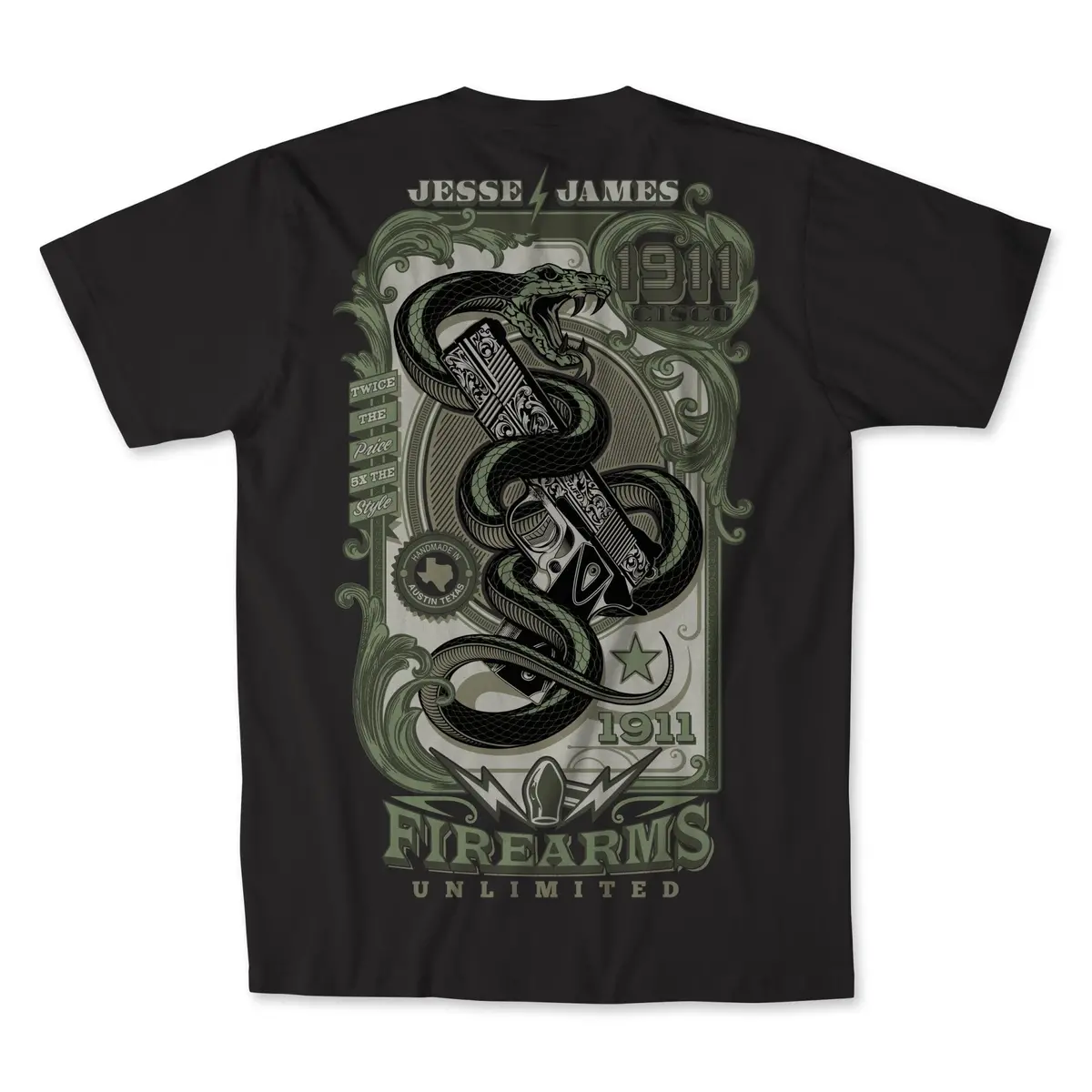 Jjfu Greenback Tee - Black 1