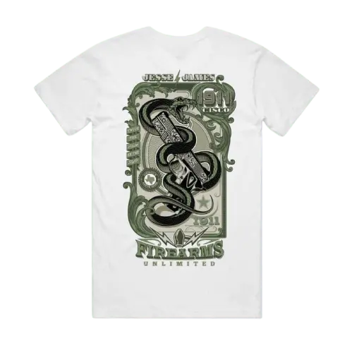 Jjfu Greenback Tee - White 1