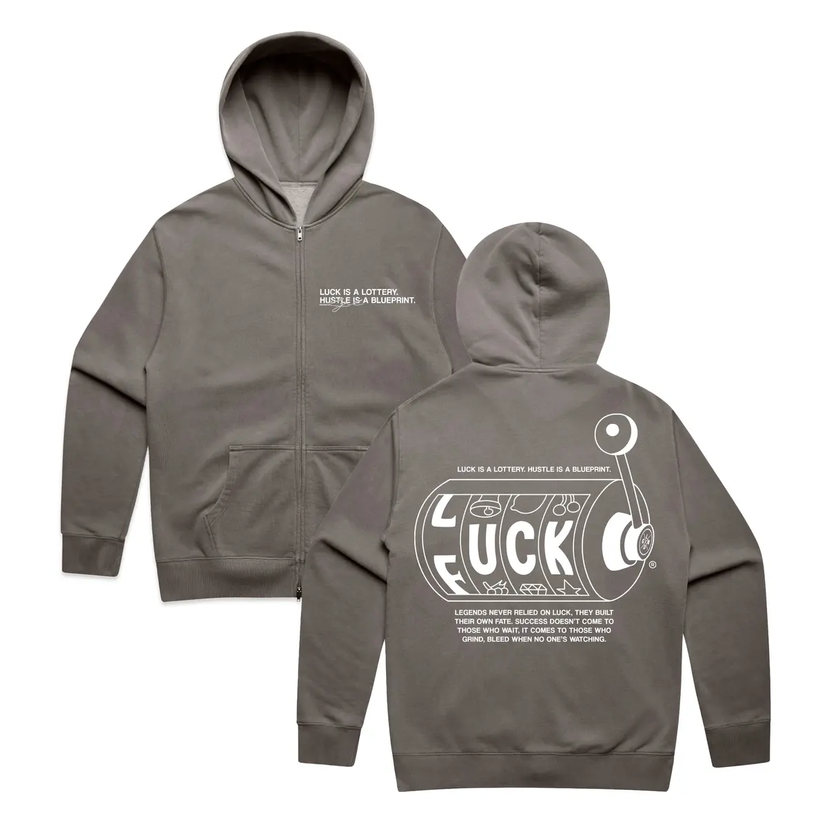 Lgndary Odds Garment-Dyed Zip Hood 1