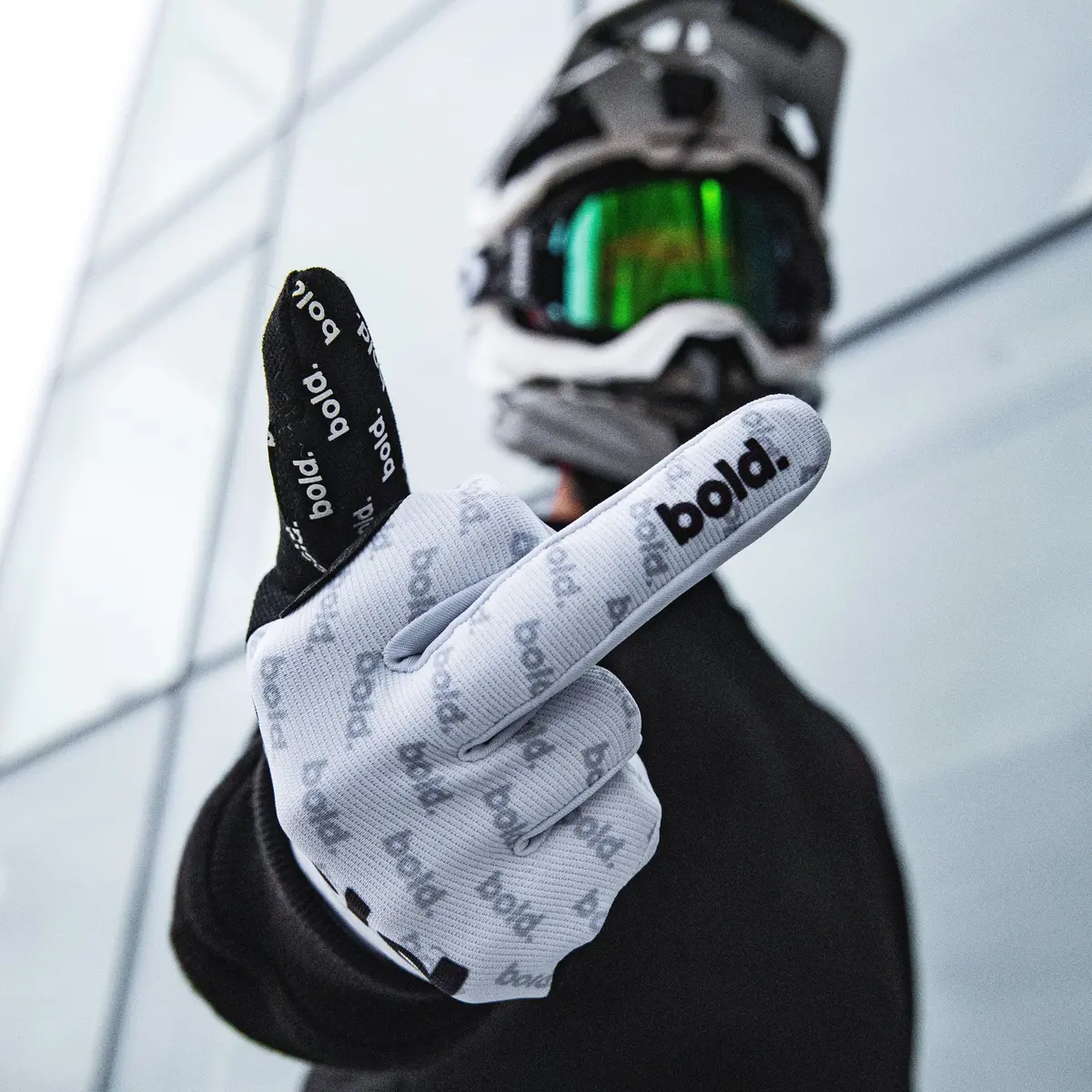 Bold. Airforce Mx Gloves - White Edition 1