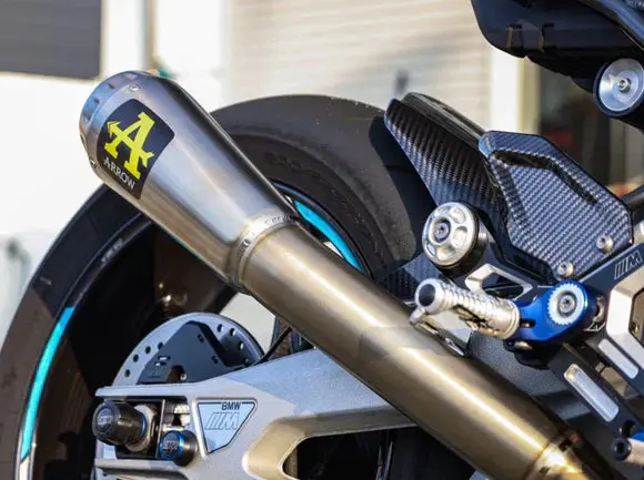 5891382  Arrow Replacement Muffler For Competition Evo Titanium  S1000rr 20-25/M1000rr 23-24 1