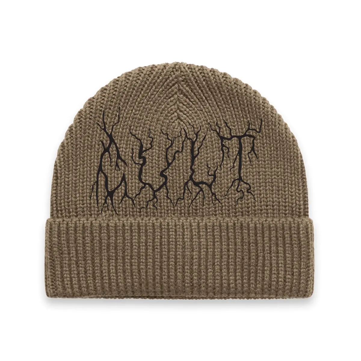 Metal Beanie / Brown 1