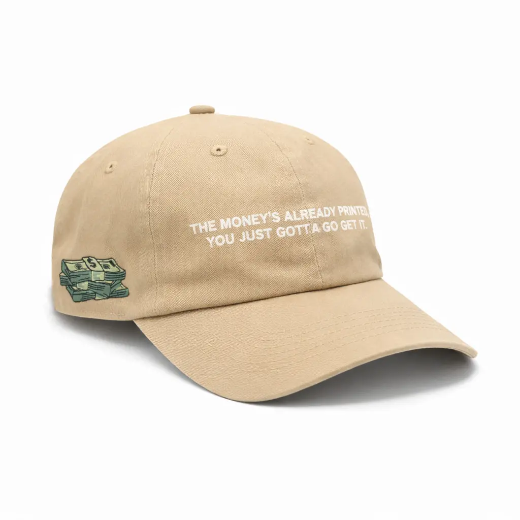 Printed Money Dad Hat 1