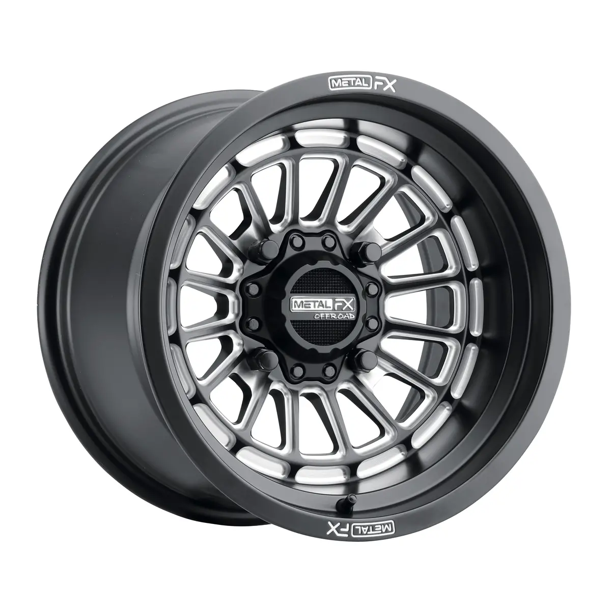 Delta Non-Beadlock | Satin Black Contrast Cut 1