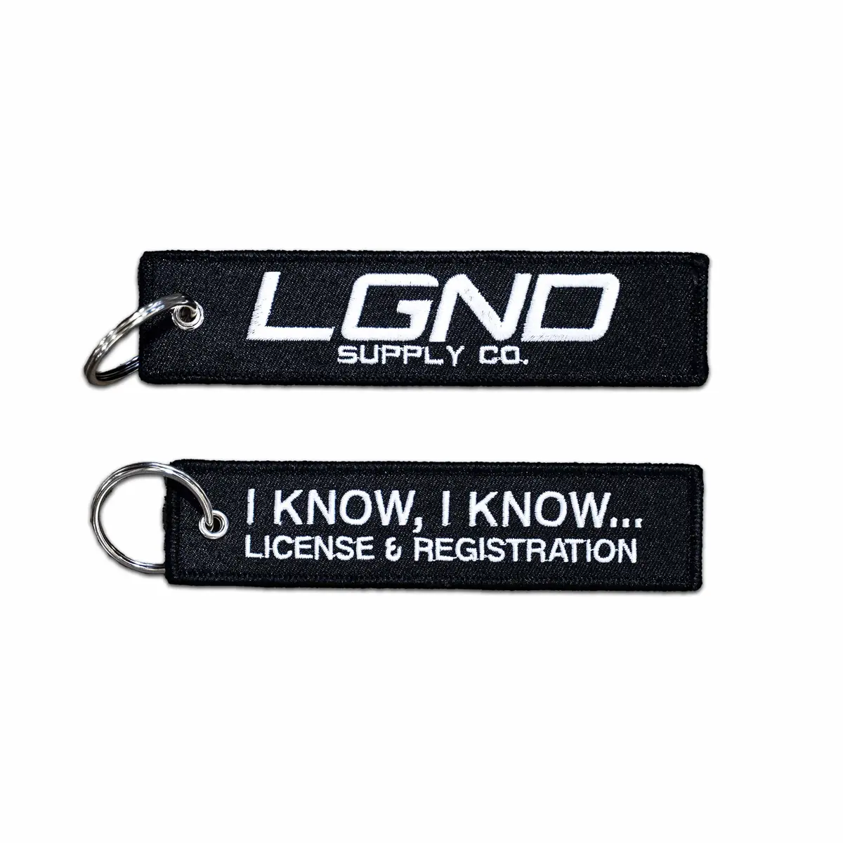 License & Registration Jet Tag 1