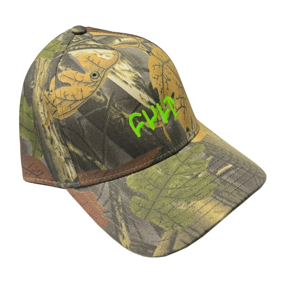 Real Tree Father Cap - Neon Green 1