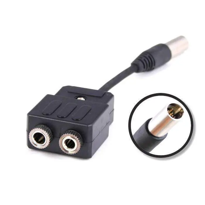 General Aviation Headset To 5-Pin Adapter 1