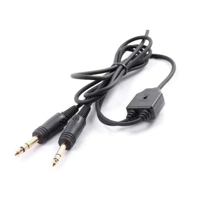 Replacement Mono/Stereo Cable For Ra900 General Aviation Pilot Headsets 1