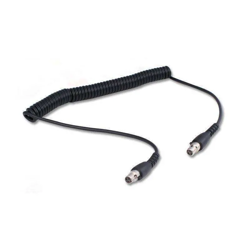 3-Pin To 3-Pin Ta3fl Coil Cord For H80 Dual Talk Headsets 1