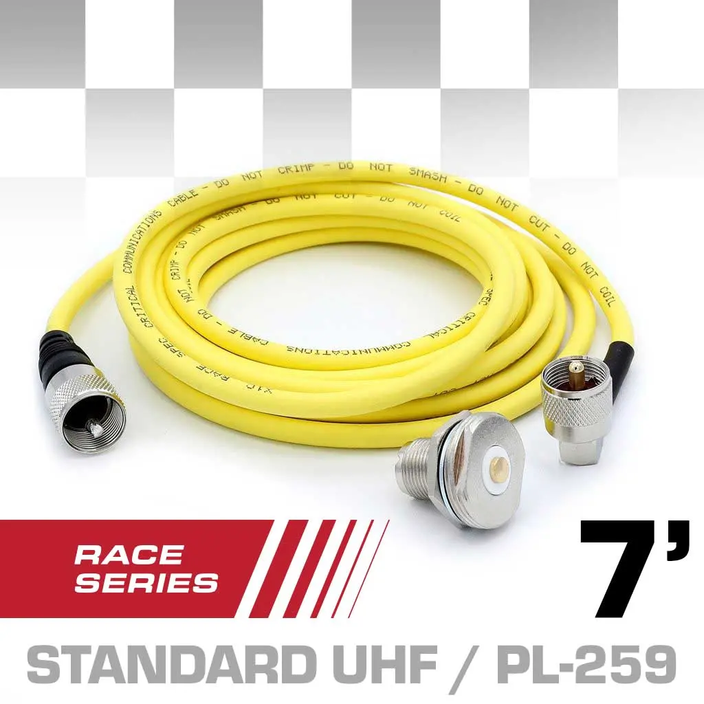 Critical Race 7' Antenna Cable Kit W/ Nmo Bulkhead 1