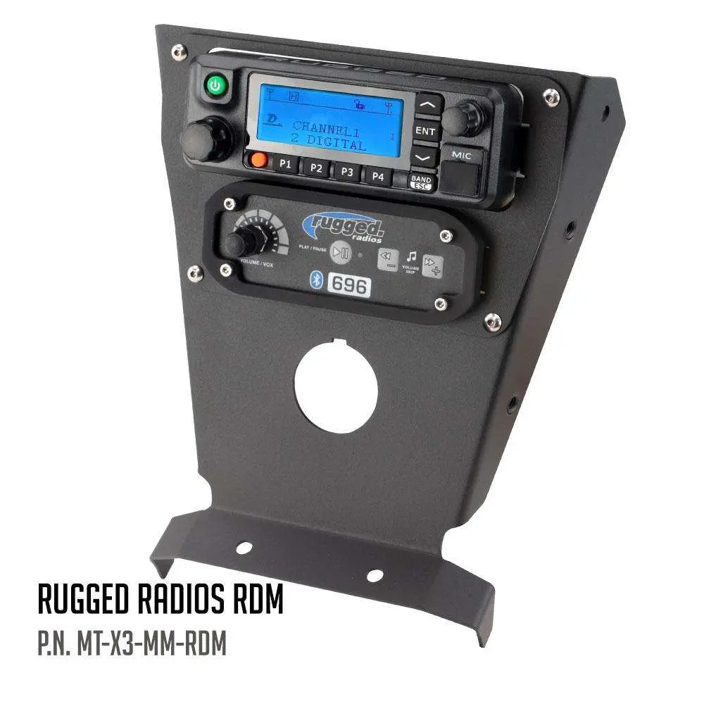 Multi-Mount For Canam X3 (Dash Mount) (Icom) 1