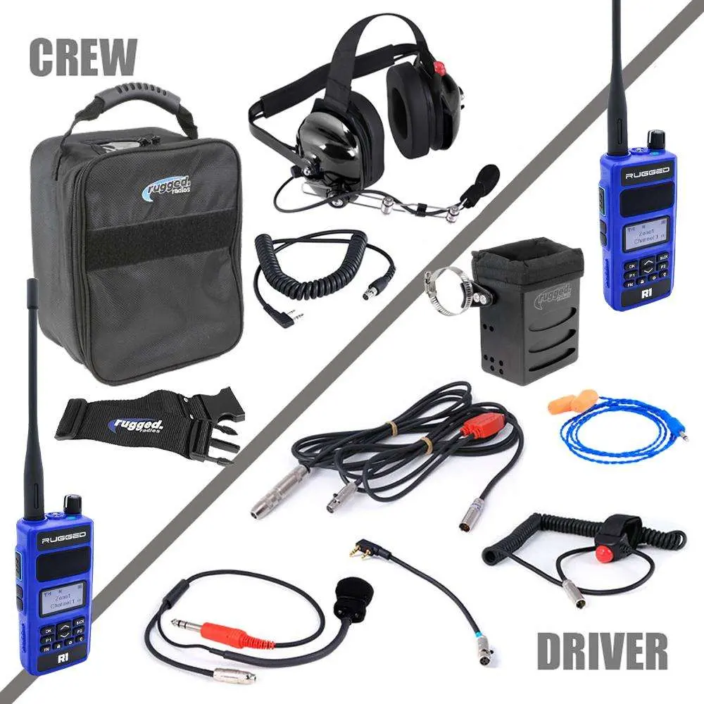Complete Team - Nascar Racing System W/ Rugged R1 Handheld Radios 1