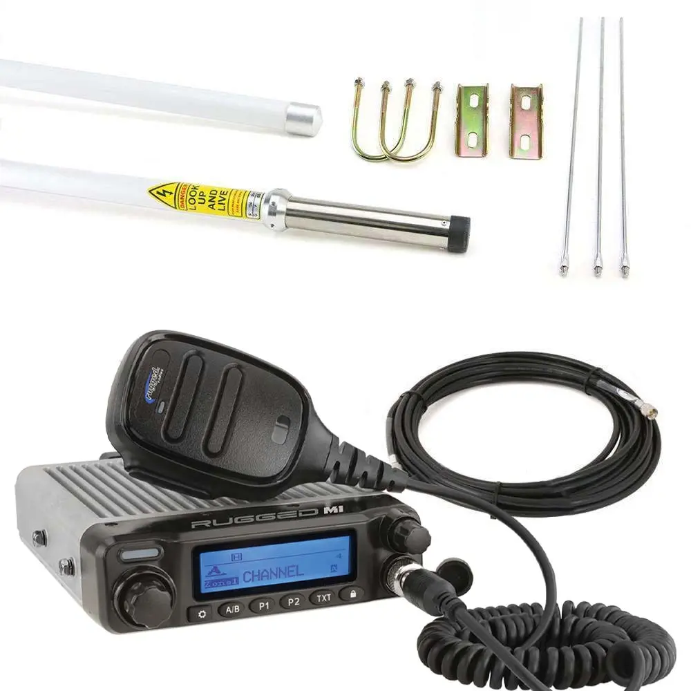 Base Camp - Digital M1 Mobile Radio With Fiberglass Antenna Base Kit 1
