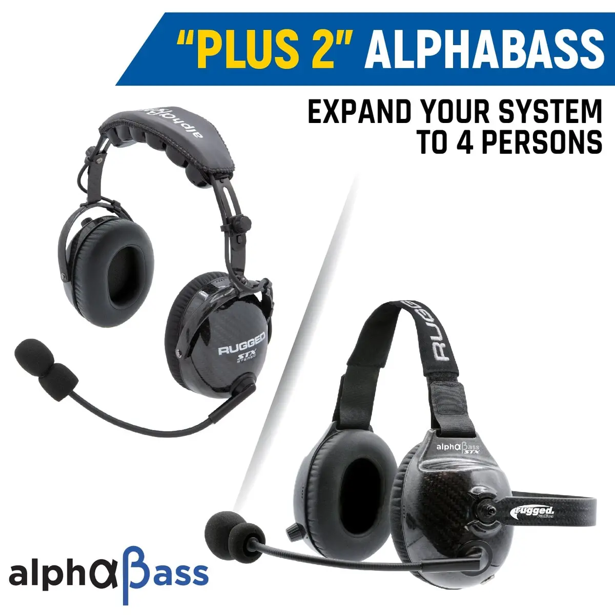 Plus 2 Alphabass Oth Headsets & Cables Expansion Kit 1