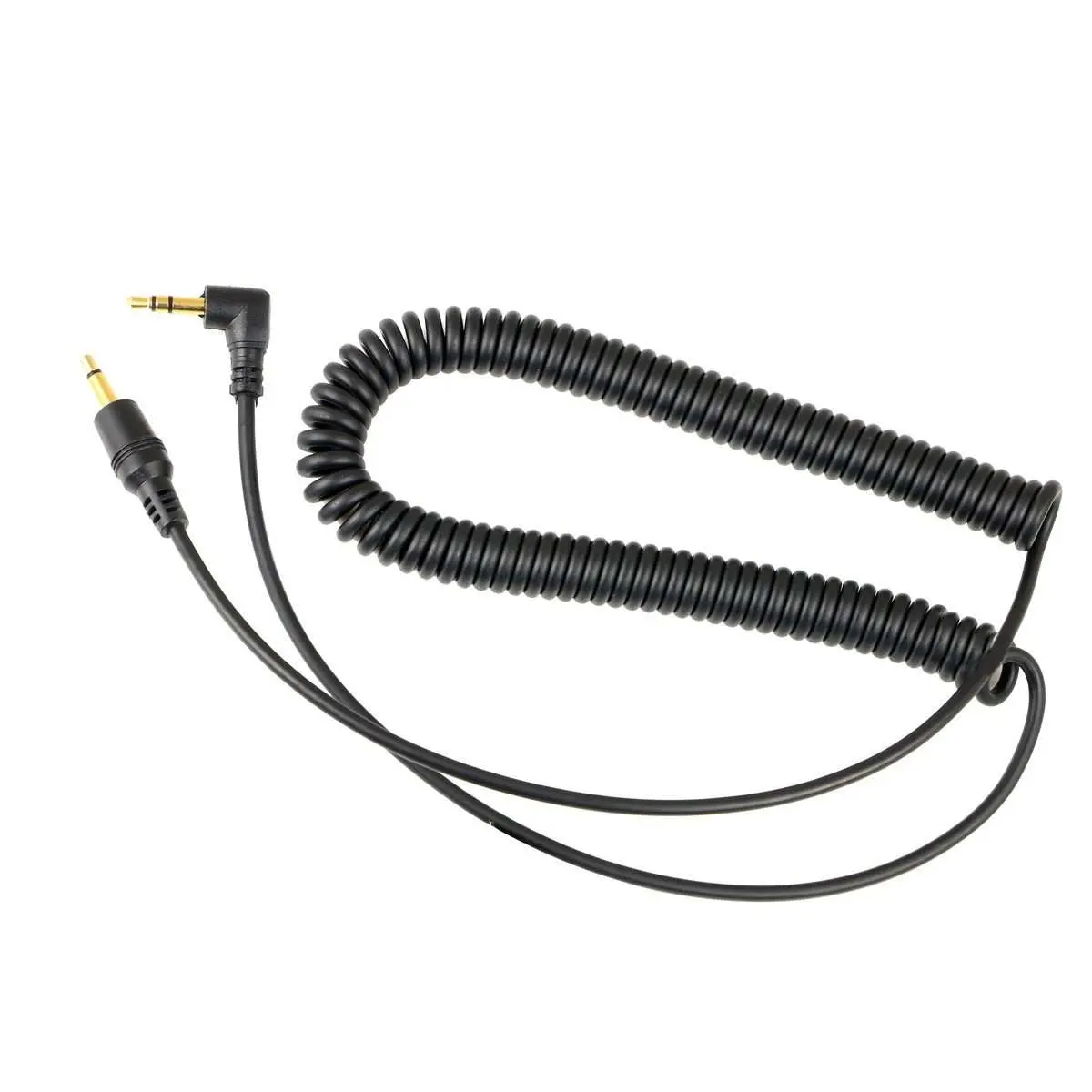 3.5Mm Stereo To Mono Output Headset Coil Cord 1