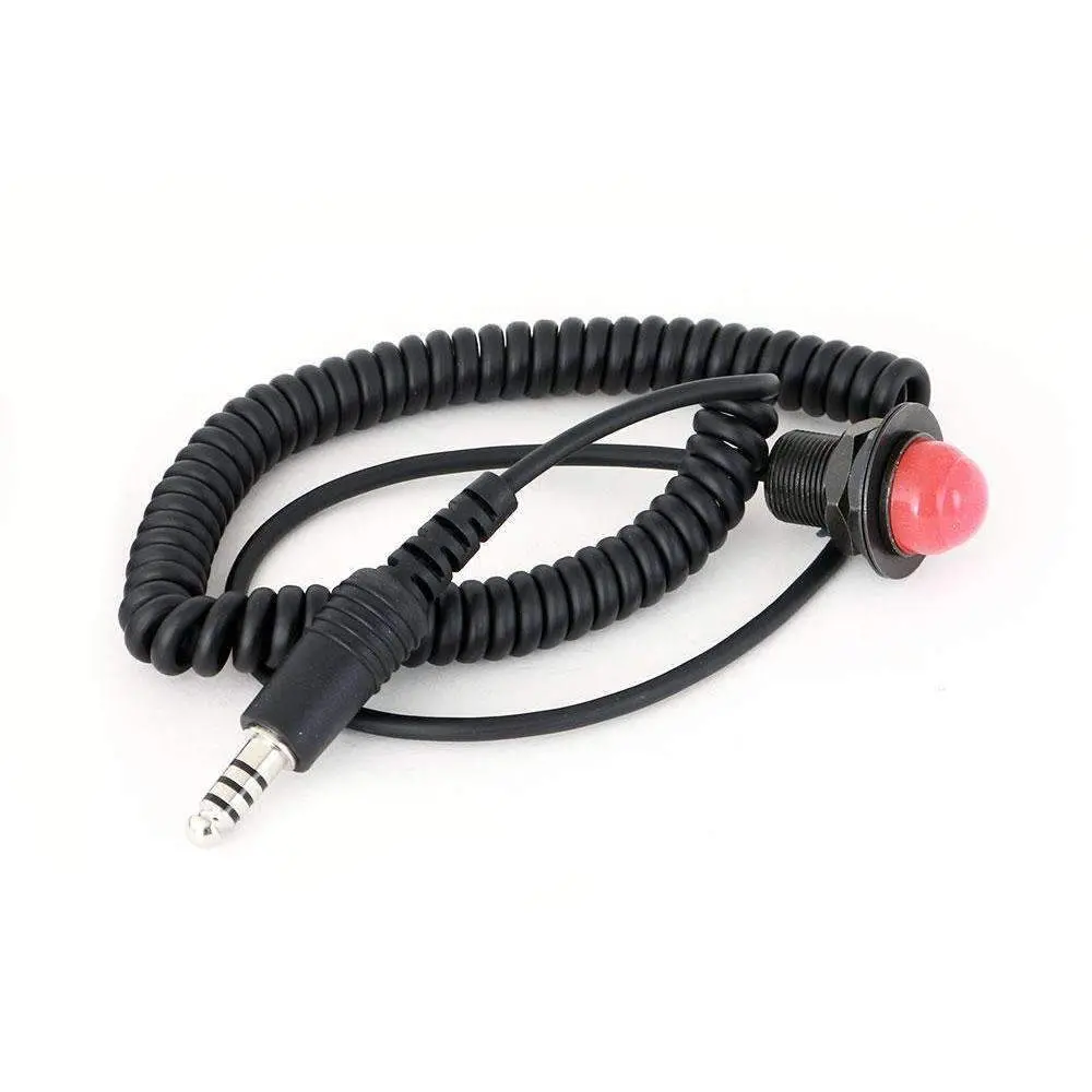 Replacement Quick Disconnect Hole Mount Push To Talk (Ptt) 1