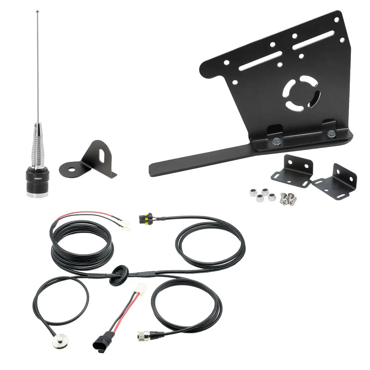 Jp1 Jeep Radio Kit With Gmr25 Waterproof Mobile Radio For Jeep Jl Wrangler Jt 1