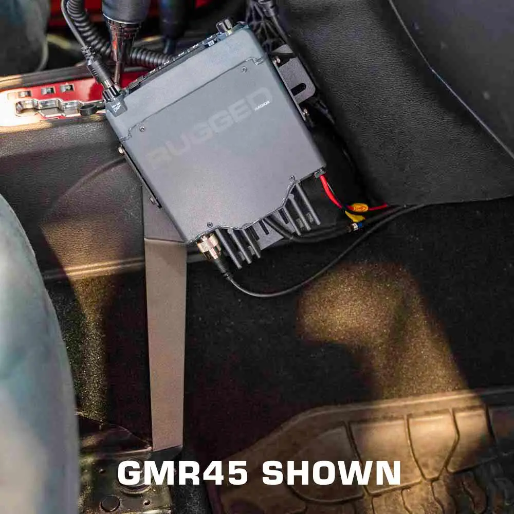 Jku Jeep Radio Kit - With Gmr25 Waterproof Mobile Radio For Jeep Jku - 4 Door 1