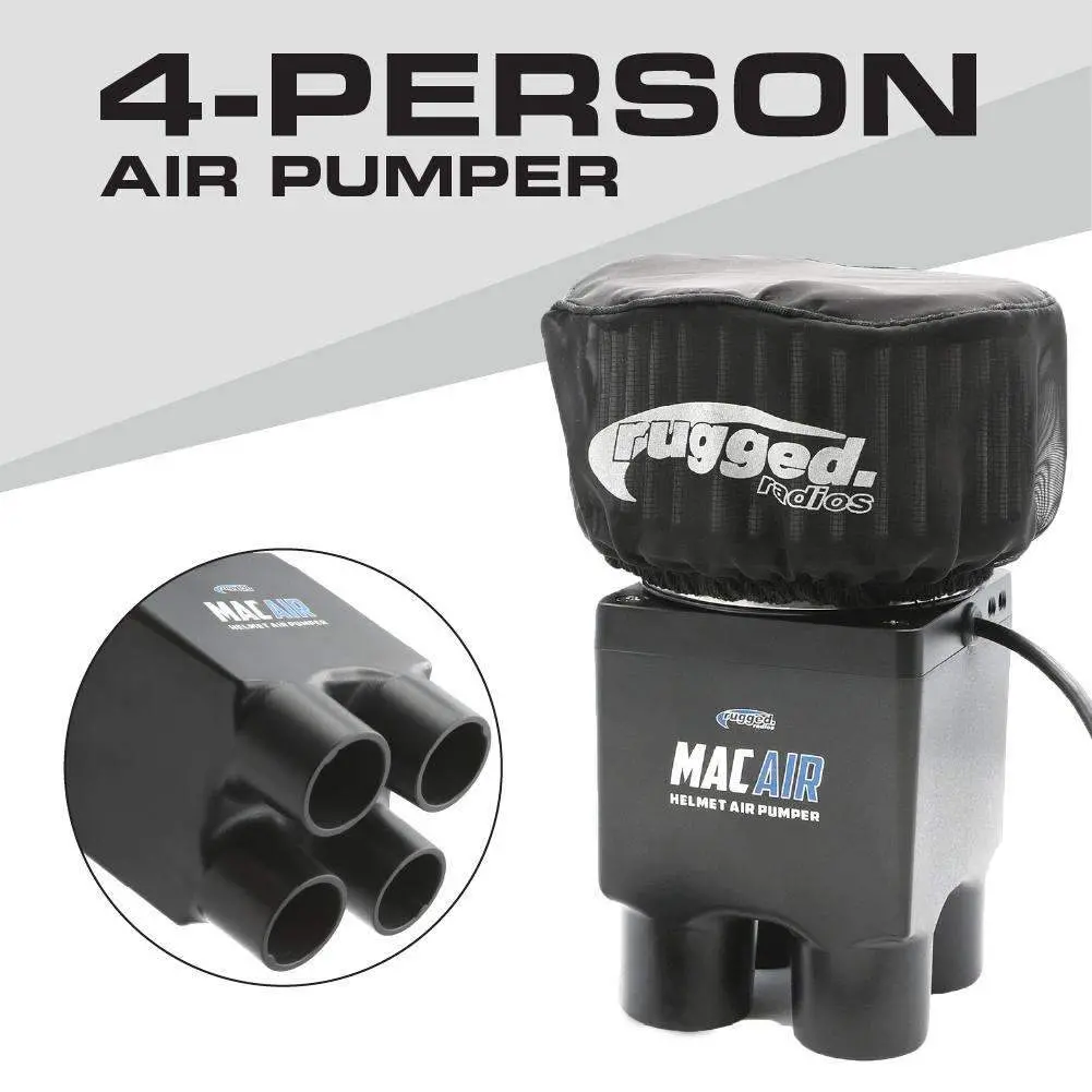 Mac Air [Pumper Only] - 4 Person Helmet Air Pumper 1
